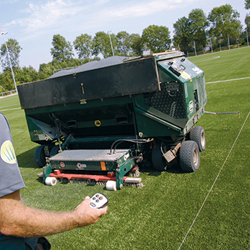 Turf installation